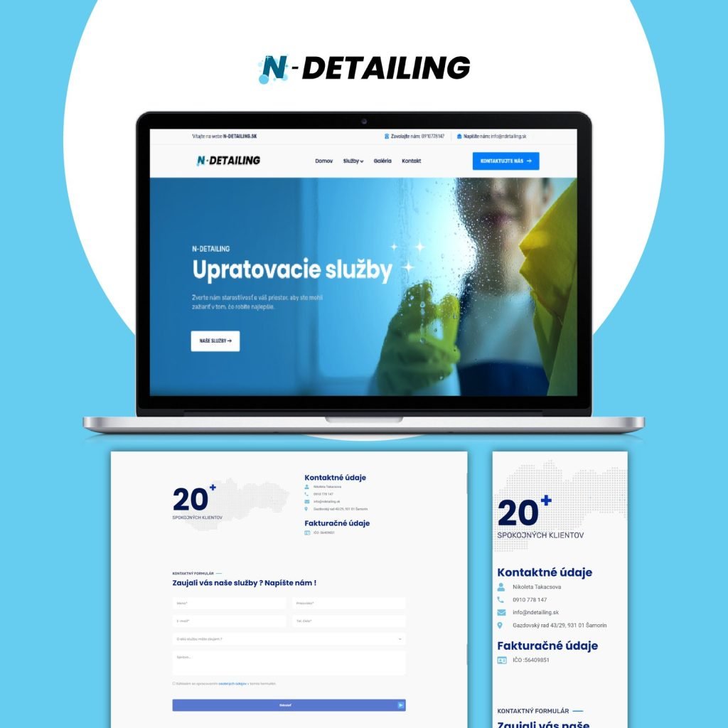Ukážka realizácie Ndetailing.sk od Finestudio